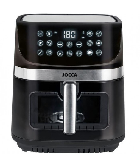 Friteuse a air - JOCCA - 2352 - 9L - 2 Résistances Chauffant - 30,5x38,5x35 cm