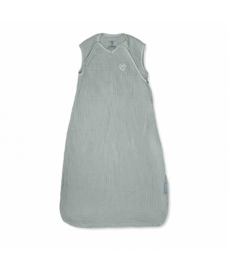 INGENUITY Gigoteuse d'Emmaillotage, sac de couchage Vert sauge en mousse de coton, TOG 1. évolutive de 3 a 18 mois certifié o…