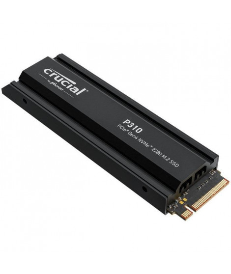 CRUCIAL - P310 - Disque SSD Interne - 1TB - Gen4 - NVMe M.2 - Jusqu'a 7100 Mo/s