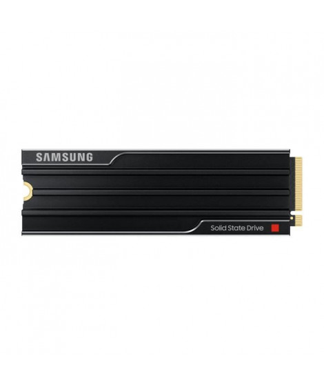Samsung - SSD Interne - 9100 PRO avec dissipateur NVMe M.2 PCIe 5.0 x4 - 2 To - Vitesse de lecture jusqu'a 14 800 Mo/s - MZ-V…