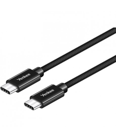 Câble USB-C 0,2 m - YENKEE - YCU C02 BK