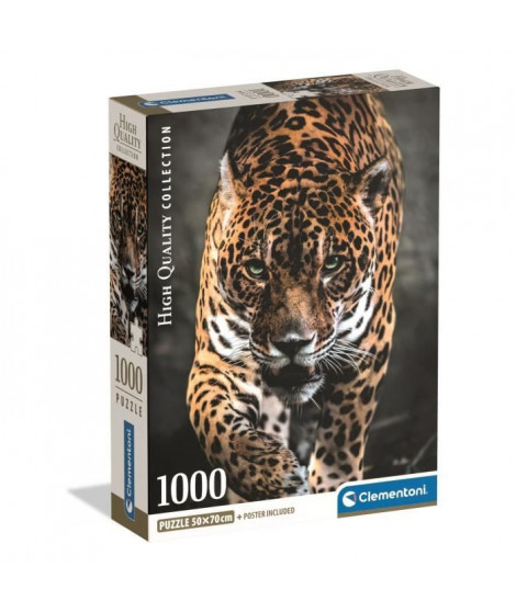 CLEMENTONI - Compact 1000 pieces - Walk of the Jaguar