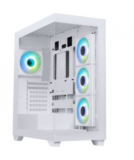 Boitier PC - BITFENIX - CETO Premium Edition - Sans alimentation - Moyen tour - Format ATX - Blanc