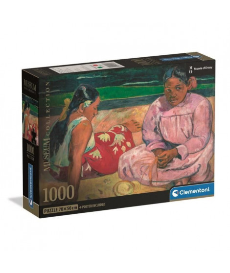 CLEMENTONI - Compact 1000 pieces - Gauguin : Femmes de Tahiti