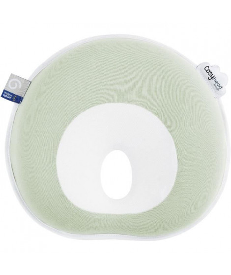 Cale tete bébé - BABYMOOV - Cosyhead - Morphologique pour bébé - Coton bio certifié oeko-Tex - Fresh Sage Green