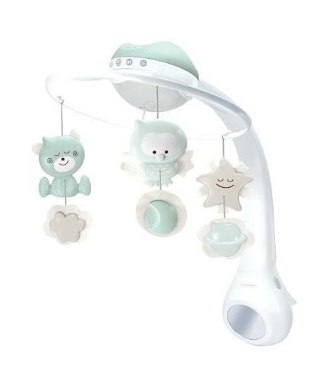 Mobile - INFANTINO - 302049 - Douce Nuit 3en1 - Vert menthe