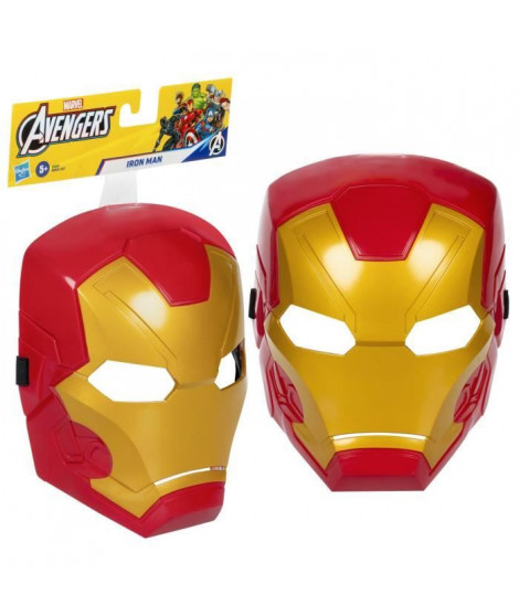 Masque d'Iron Man déguisement, design classique, pour enfants a partir de 5 ans, Marvel, Avengers: Endgame