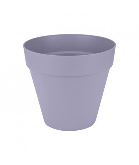 Pot de fleur - Elho - Loft Urban Rond - Violet - L 29 x B 28.5 x H 26 cm - Extérieur - 100% recyclé
