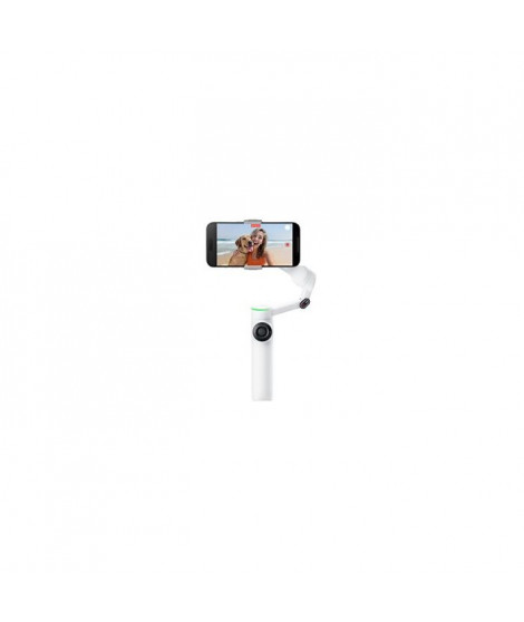 Stabilisateur - Insta360 - Flow 2 Pro - Pliable - 3 axes - Blanc
