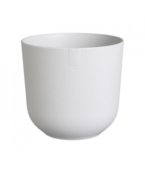 Pot de fleur - Elho - Jazz Rond - Blanc - Ø 26 x H 24 cm - Intérieur - 100% recyclé