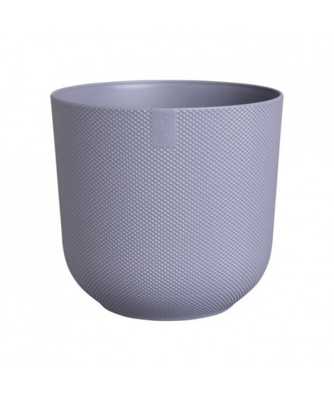 Pot de fleur - Elho - Jazz Rond - Violet - L 30 x B 29.5 x H 27 cm - Intérieur - 100% recyclé