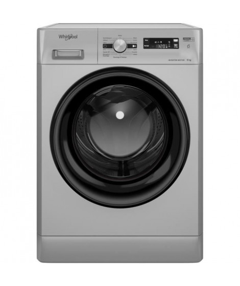 Lave-linge hublot WHIRLPOOL FFS9269SBFR - 9 kg - Induction - 60 cm - 1200 trs/min - Silver