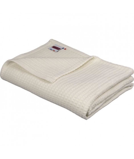 Plaid - DODO - Coton caresse - Nature