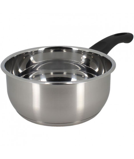Casserole - MENASTYL - 6020242 - En acier inoxydable - 18 cm - Tous feux dont induction