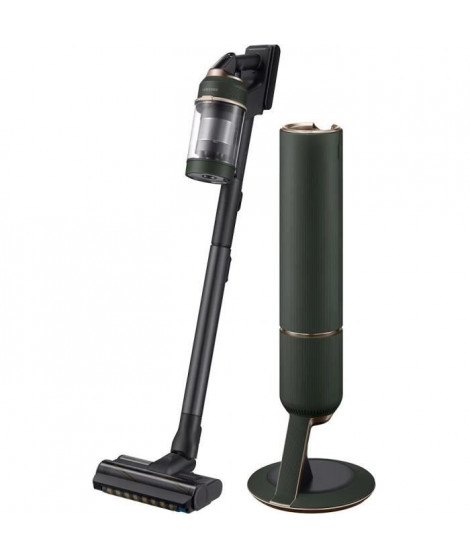 Aspirateur Balai avec Clean Station Samsung Bespoke Jet Plus VS20B95B43N - Puissance 210 AW - 2 Batteries