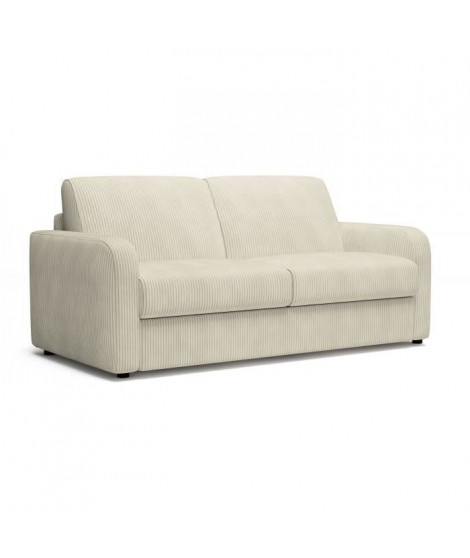 Canapé convertible express - 3 places - TOM - Tissu Lincoln 3 - 185 x 100 x 87 cm - MONDO