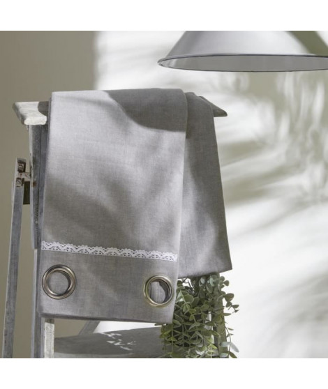 Rideau - TODAY - CHARME - Chambray Capucine - 140 x 240 cm