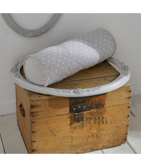 Coussin Polochon - TODAY - CHARME - Imprimé Constance - 45 x 15 cm