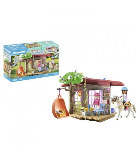 PLAYMOBIL - 71638 - Espace détente cavalieres