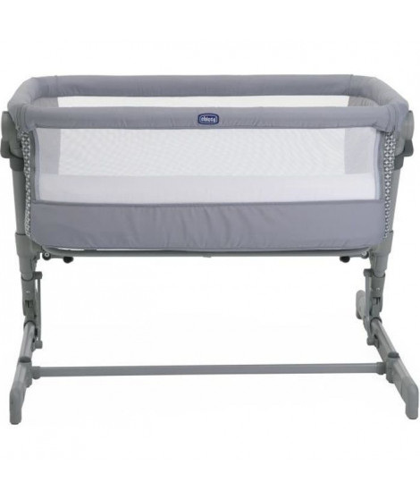 Berceau cododo CHICCO Next2Me GO - Compact - Pliable - Inclinable - 6 Niveaux de hauteur - Gris clair