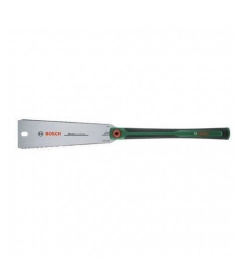 Bosch Scie japonaise Ryoba 250 mm (coupes précises/affleur  lame flex. acier SK5  dents doubles  poignée Softgrip)