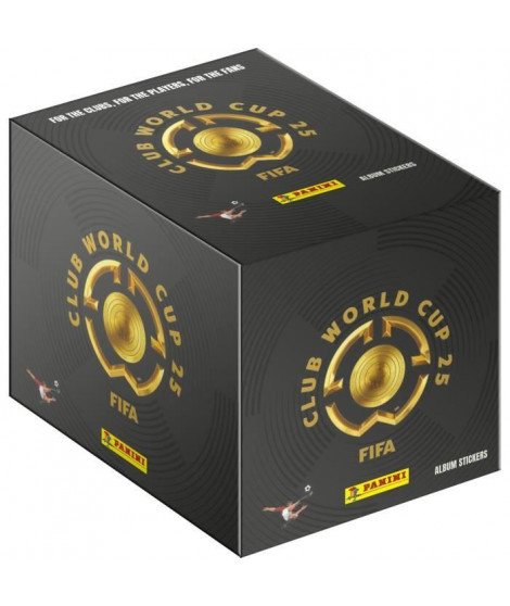 Boîte de 36 pochettes - PANINI - CLUBS WORLD CUP 2025 - 180 stickers
