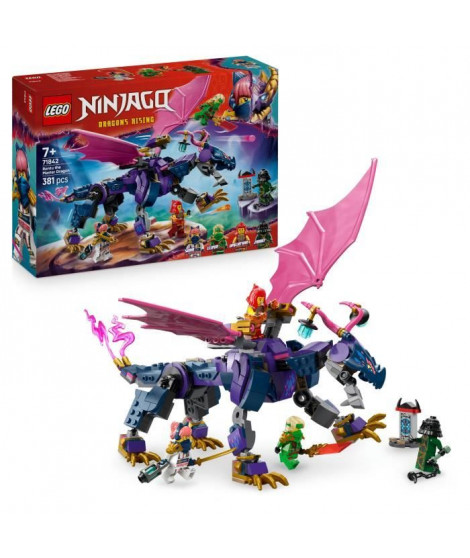 LEGO NINJAGO 71842 Rontu Le Maître Dragon - Jeu De Construction Pour Garçon Des 7 Ans