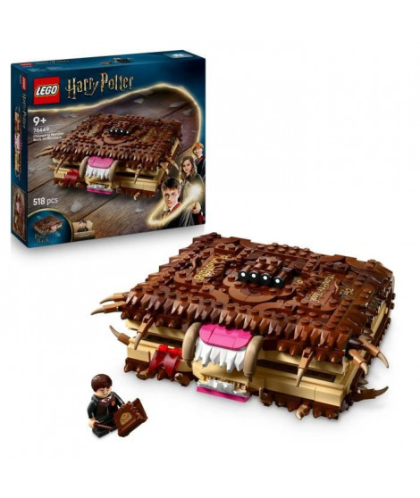 LEGO Harry Potter 76449 Le Monstrueux Livre Des Monstres - Jouet Pour Garçon Des 9 Ans