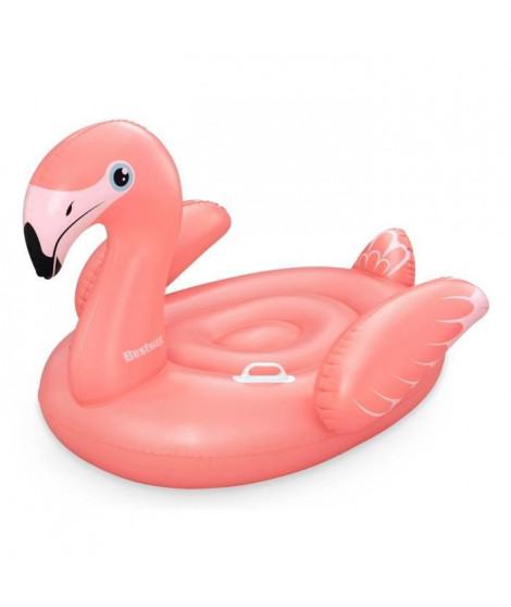 Bouée a chevaucher - Bestway - Flamant rose - 138 x 107 cm