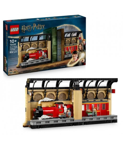 LEGO Harry Potter 76450 Book Nook : le Poudlard Express - Jeu pour Garçon des 10 Ans