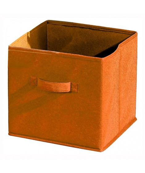 COMPO Tiroir de rangement tissu orange 27x27x28 cm