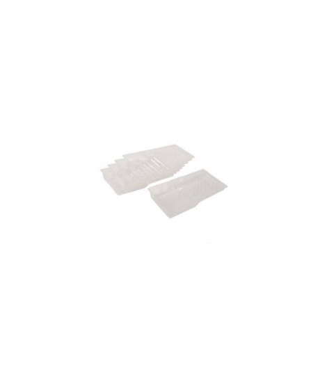 SILVERLINE Lot de 5 films protecteurs jetables pour bac a peinture - 100 mm