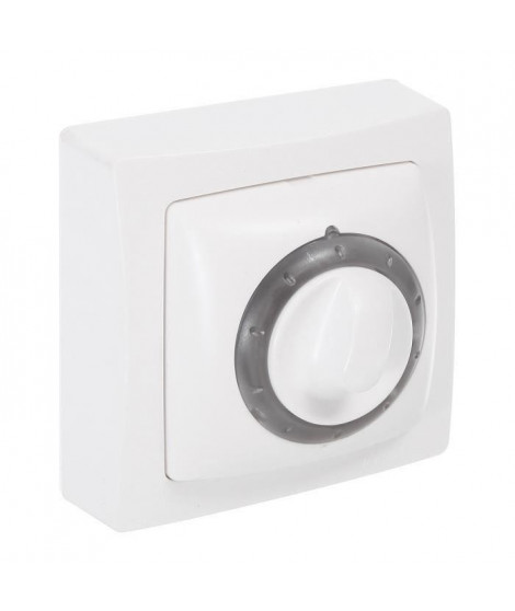 LEGRAND Interrupteur temporisé lumineux saillie blanc