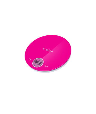 Balance électronique rose Halo Colors, 4 kg - Terraillon