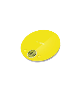 Balance électronique jaune Halo Colors, 4 kg - Terraillon