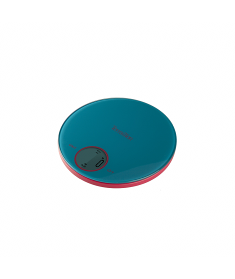 Balance électronique rose et bleue Halo Glass, 5 kg - Terraillon