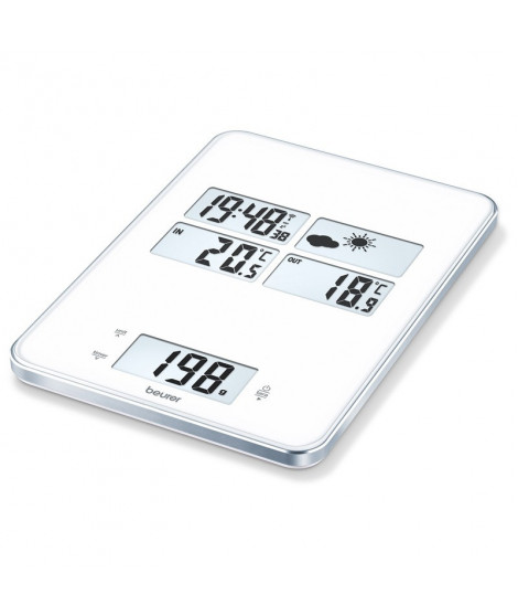 Balance de cuisine avec station météo intégrée - Beurer