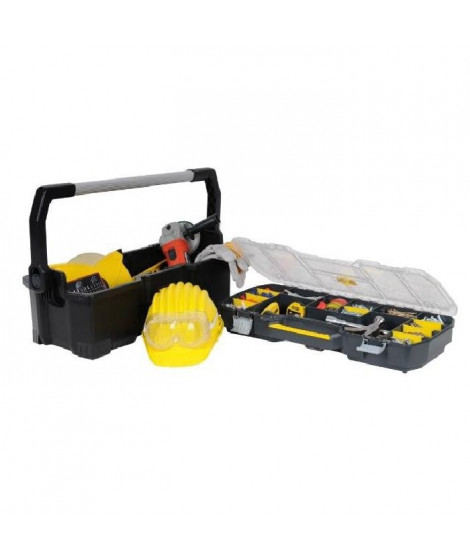 STANLEY Boîte a outils 60cm + organiseur vide