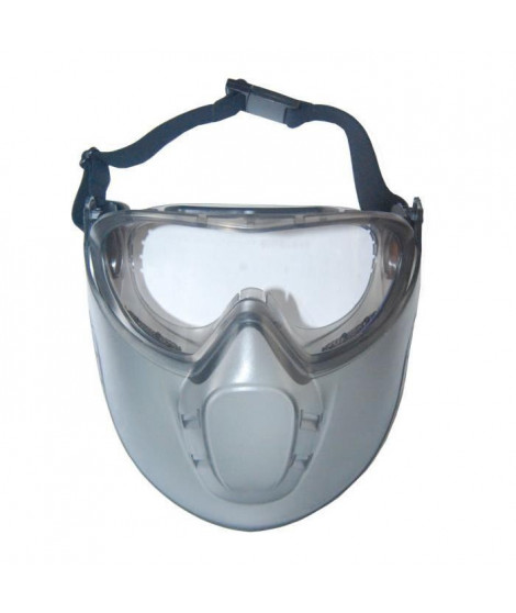 JARDIN PRATIQUE Lunettes et masque de sécurité anti-buée - En polycarbonate et acétate incolore et résistant