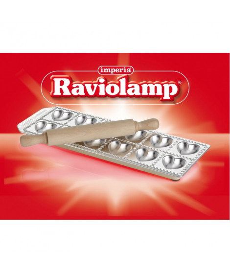 Moule pour 12 Ravioli COEUR + Rouleau