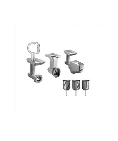 kit de 3 accessoires pour robot sur socle artisan kitchenaid