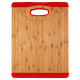 Planche bamboo/silicone rouge- 30 x 40 cm- Totally Bamboo