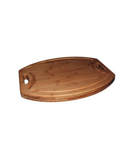 Billot de cuisine avec rigole- 54 x 44 x 2.5 cm- Totally Bamboo