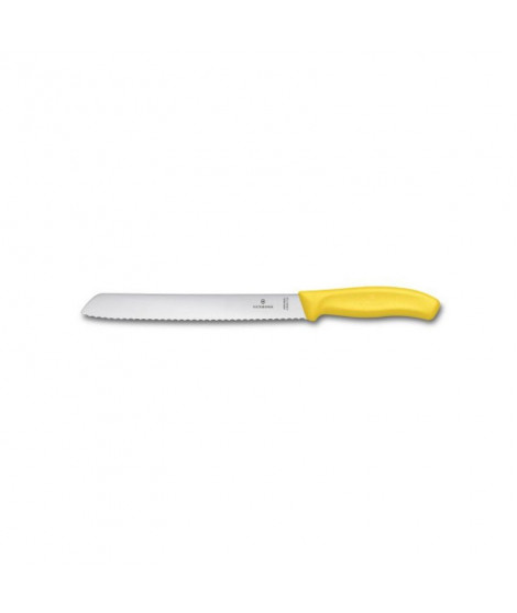 Couteau à pain 21 cm jaune Victorinox