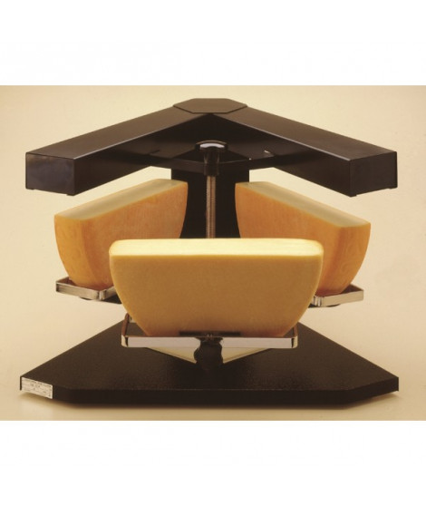 Appareil à raclette électrique 3 demi-meules de fromage