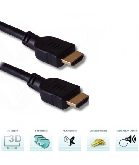 LINEAIRE XVHD54I Câble HDMI mâle/mâle 15m