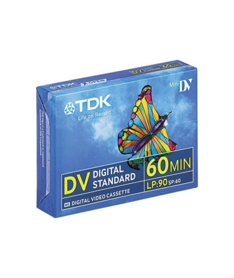 TDK Lot de 5 Mini cassette vidéo DVM 60ME - 5X60 min