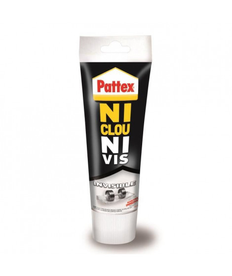 Ni clou ni vis chrono invisible Pattex - Tube 200g