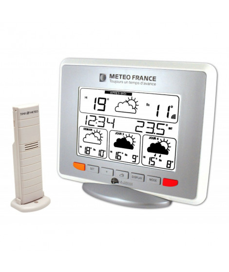 Station Météo France J+3 Vigilances Crosse Technology